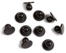 JBs Chef Buttons 5BT in black