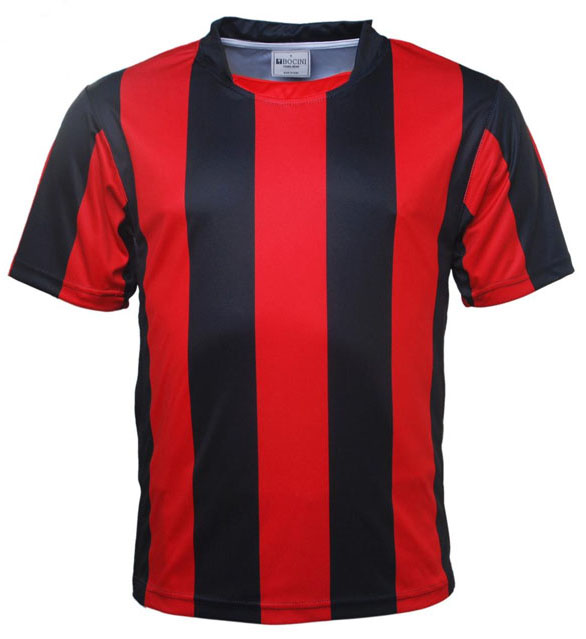 pinstripe soccer jersey