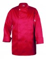 Chef Works Mens Nantes Red Chefs Coat